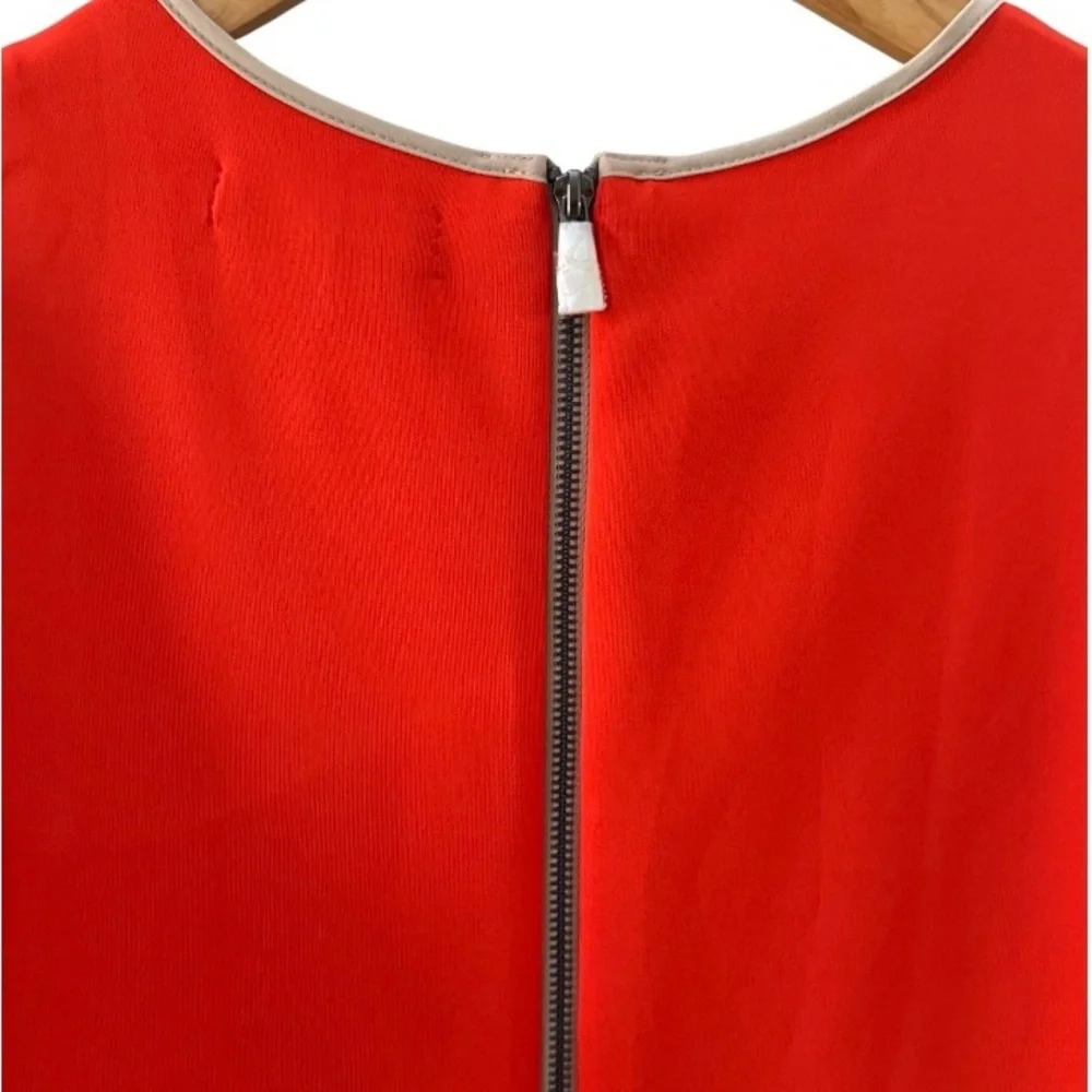 NWT Reed Women’s Red Orange Sleeveless Dress! Large! NEW! - Picture 7 of 9